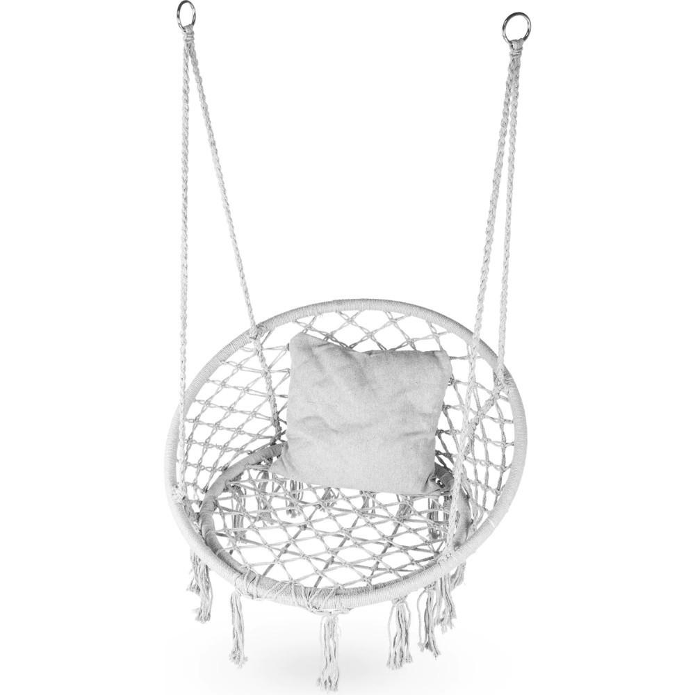 Thumbnail - Outtec Hängesessel, Grau, Textil, 1-Sitzer, 80x38x80 cm, Gartenmöbel, Hängesessel