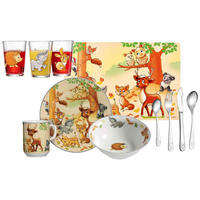 KINDERSET Waldtiere bunt 11er Set - Multicolor, Kunststoff (1/1/1cm) - Ritzenhoff Breker