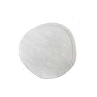 WOHNZIMMERTEPPICH - 200 cm x 200 cm - Stoff - Cremefarben - WILLOW - Creme, Textil (200/200cm) - Vente-Unique