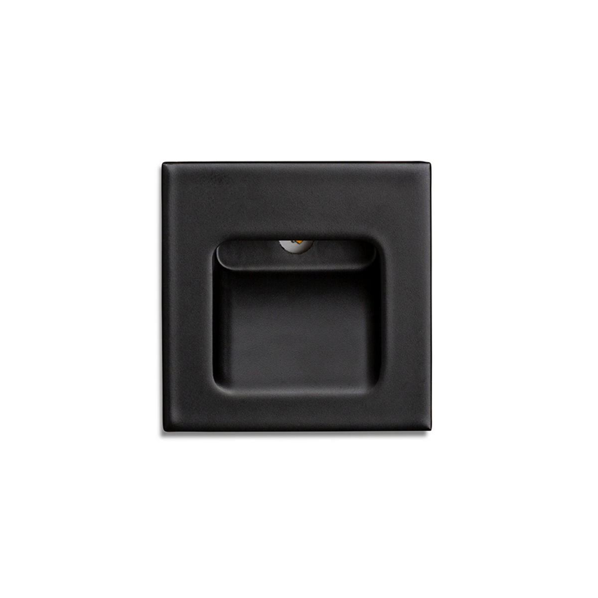 EINBAULEUCHTE AMARO Schwarz 3 W - Schwarz, Metall (9/9/12cm) - Rendl