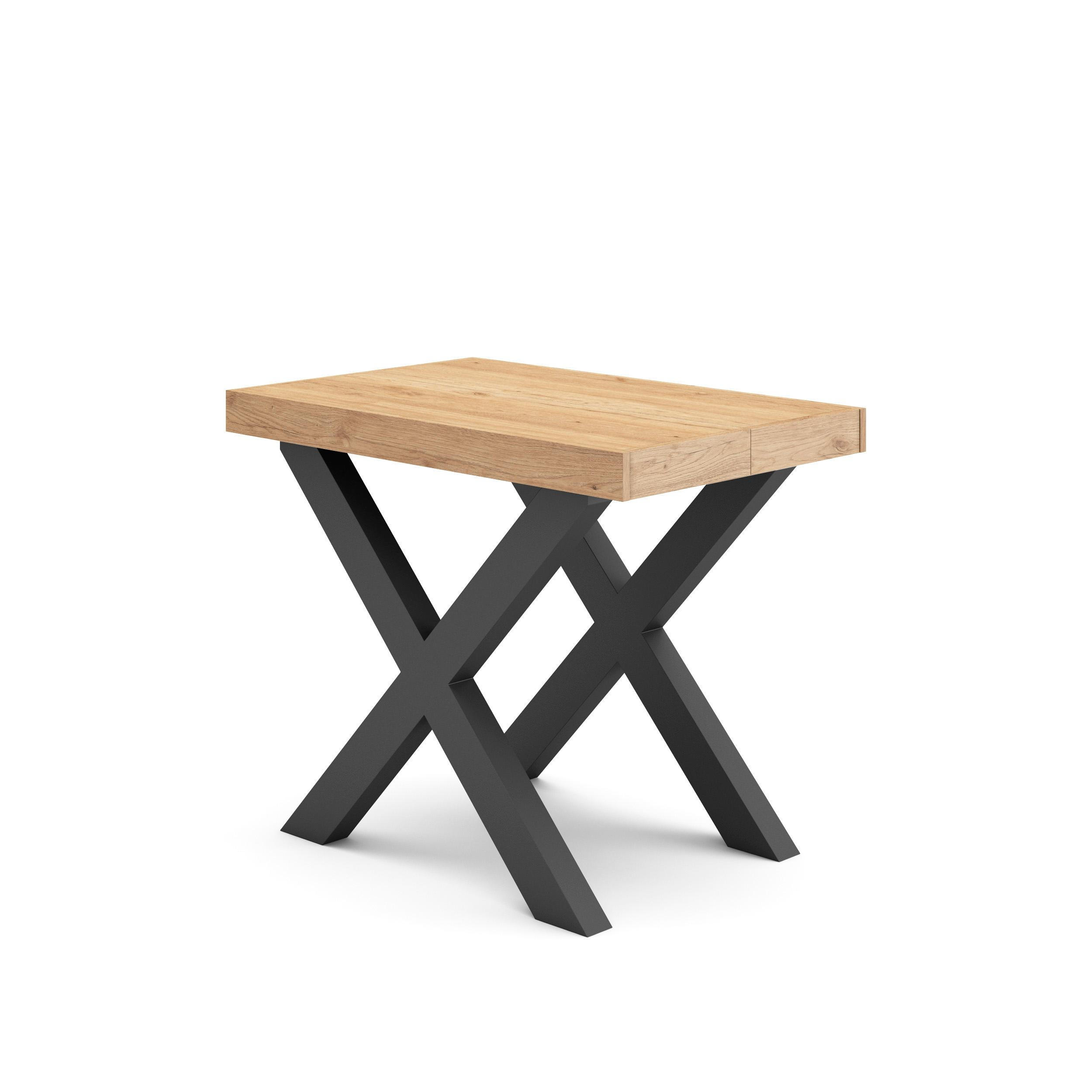 Skraut Home Konsolentisch Eiche 180x73x90 cm