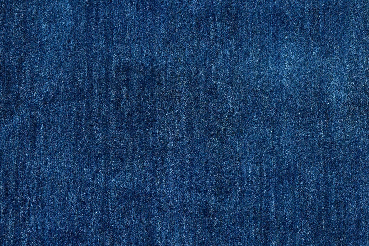 GABBEH-TEPPICH handgeknüpft Blau 180/139 cm Schurwolle - Blau, Textil (139/180cm) - Looma