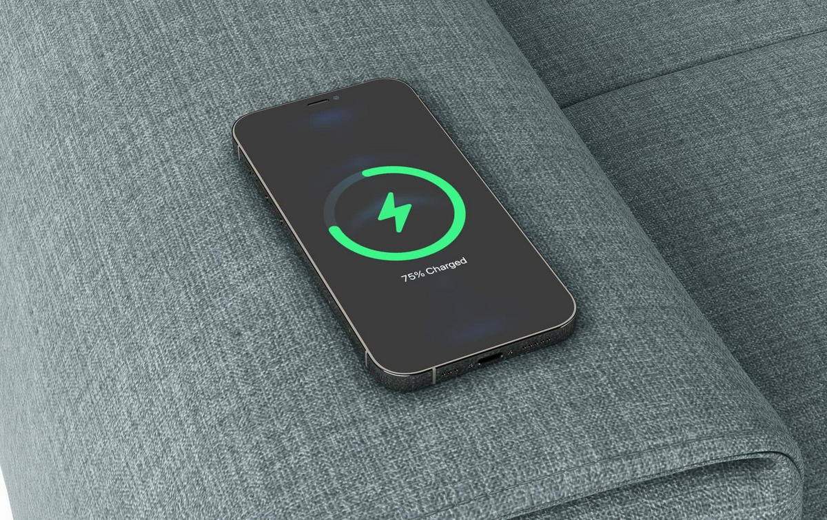 ECKSCHLAFSOFA mit Bettkasten und induktiver Ladefläche + LED - Schwarz/Grün, Holz/Textil (246/195cm) - Cotta