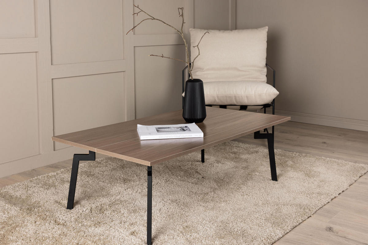 COUCHTISCH BETHAN Braun 70x120x40 cm - Braun, Holzwerkstoff (120/70/40cm) - FURNLUX