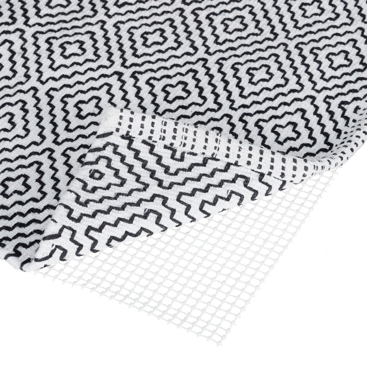 ANTIRUTSCHMATTE - Creme, Kunststoff (100/120cm) - Relaxdays