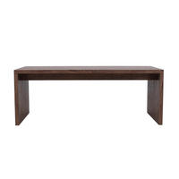 ESSTISCH, Evone, Mocca, MDF, 100 x 200 x 75 cm - Mokka, Holzwerkstoff (200/100/75cm) - ebuy24