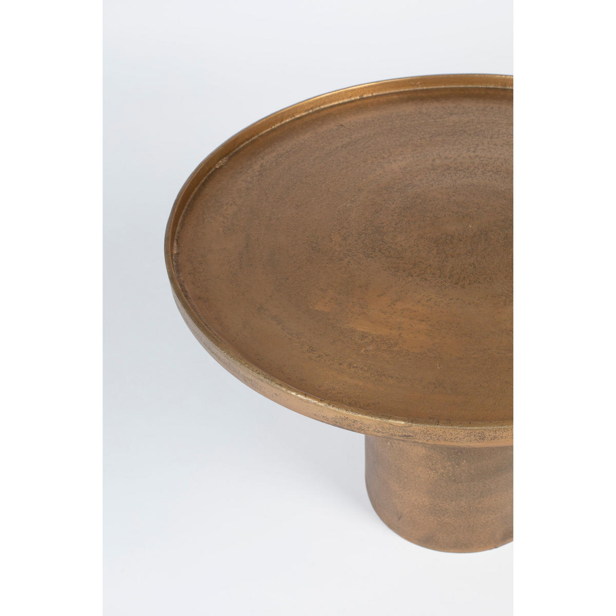 COUCHTISCH - Metall - Gold - Goldfarben, Metall (60/60/40cm) - Drawer