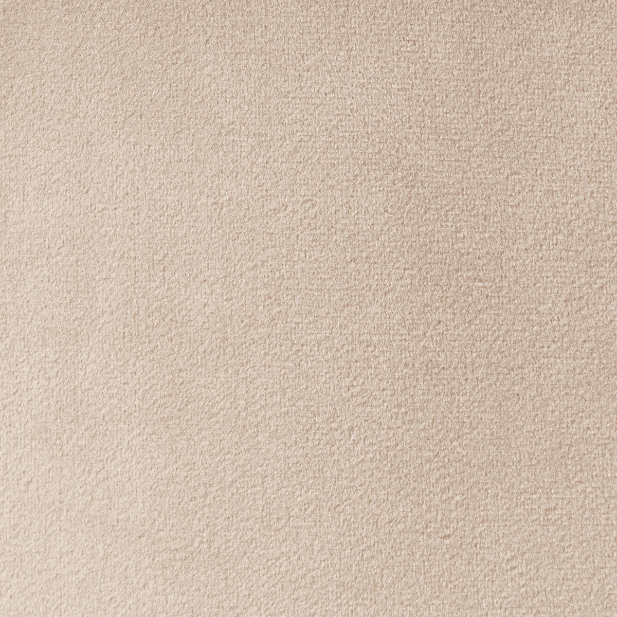 POUF Samtstoff Beige Selby - Beige, Metall (40/46/40cm) - Beliani