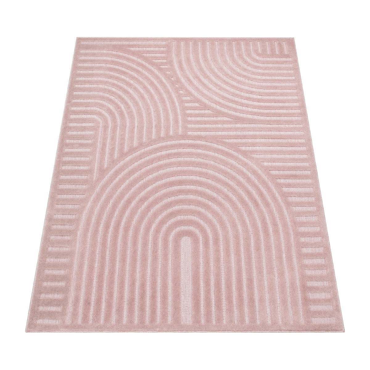 OUTDOORTEPPICH 240/340 cm Livorno 674 - Pink, Textil (240/340cm) - Paco Home