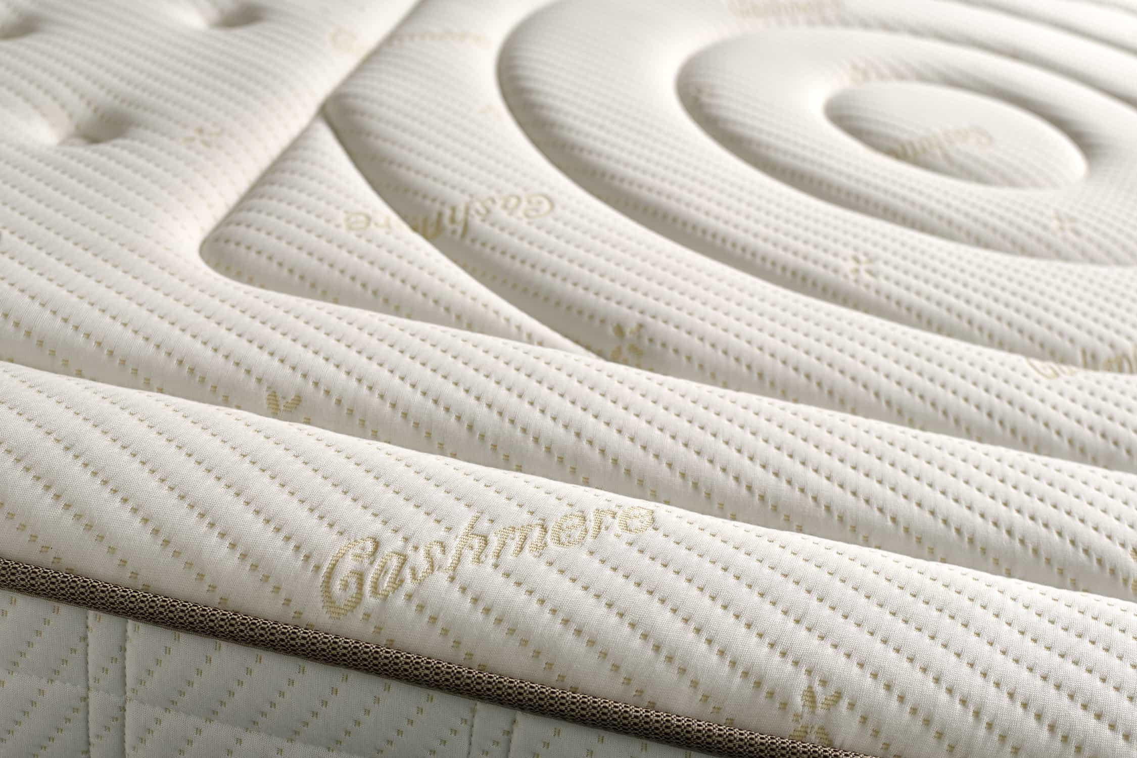 MATRATZE Cashmere Premier , 27cm, 160x200cm - Weiß, Textil (160/200cm) - Moonia