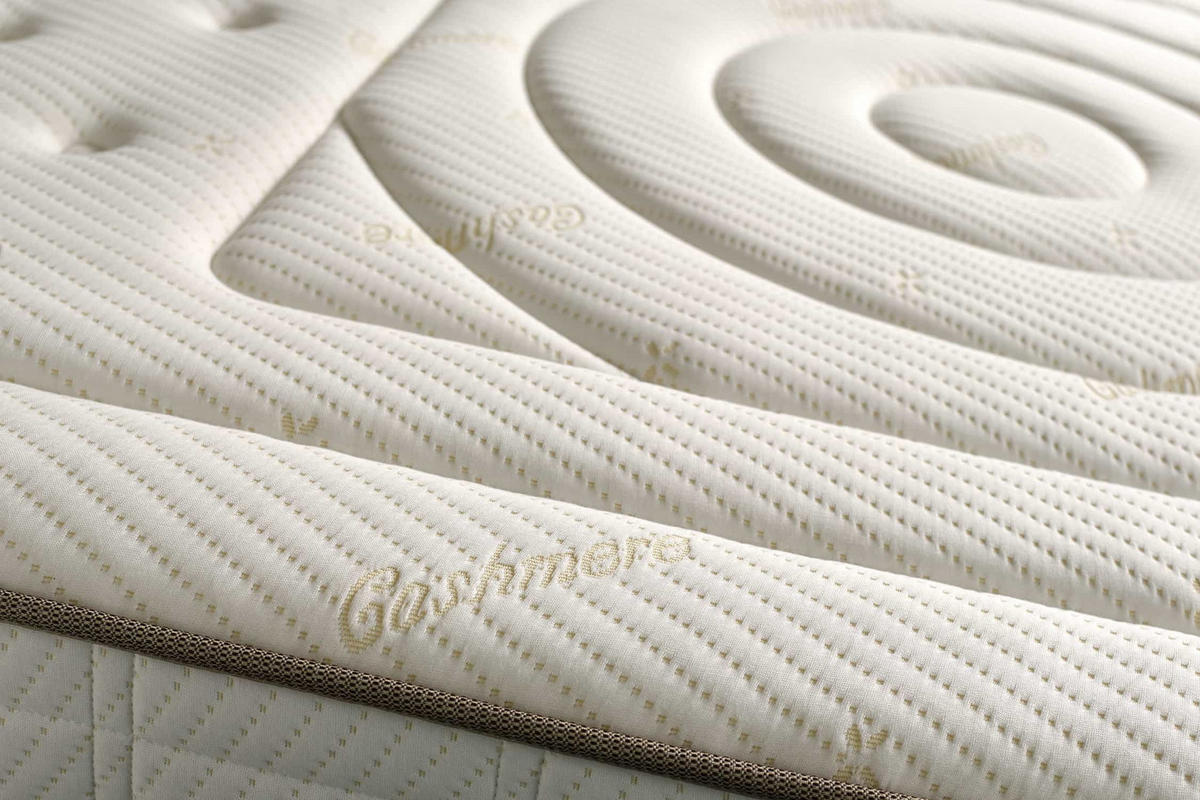 MATRATZE Cashmere Premier , 27cm, 80x190cm - Weiß, Textil (80/190cm) - Moonia