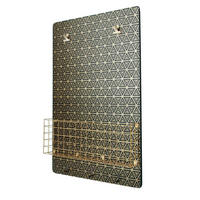 WANDREGAL Sara Schwarz 40/6/60 cm Holz - Schwarz, Holz (6/60/40cm) - Mondex
