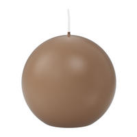 KUGELKERZEN Caramel Ø 70 mm, 12 Stück - Beige, Paraffin (7/7/7cm) - Wiedemann Kerzen