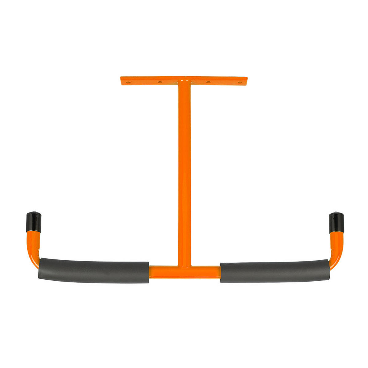 DECKENHAKEN 4 Stück T-förmige Solide Struktur aus Kohlenstoffstahl in Orange Vielseitig einsetzbar Belastbarkeit 43,5 x 29 cm - Orange, Metall (29/1/43.5cm) - Livingandhome