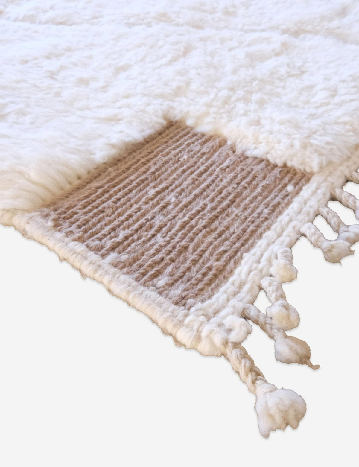 BERBERTEPPICH Ethno Chic mit Reliefstruktur 200x 300 cm - Beige, Naturmaterialien (200/300cm) - AFK Living