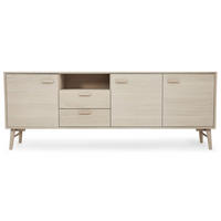 SIDEBOARD Eiche massiv - Eichefarben, Holz/Holzwerkstoff (212/79/42cm) - Furnhouse