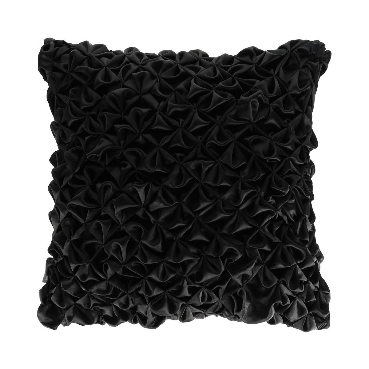 KISSENBEZUG Glamo - Schwarz, Textil (45/45cm) - home&you
