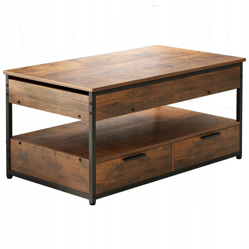 XXXLutz Couchtisch, Braun 48x50x100 cm