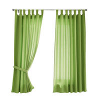 VORHANG 2ER SET POTSDAM HxB 175x140 cm Apfelgrün - Hellgrün, Textil (140/175cm) - Gardinenbox
