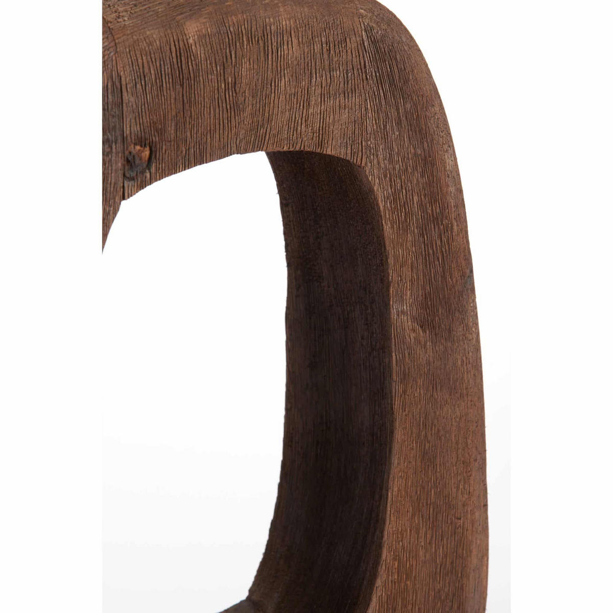 TISCHLAMPE Kelafo Braun 33/10/40 cm - Dunkelbraun, Holz (33/10/40cm) - Light & Living