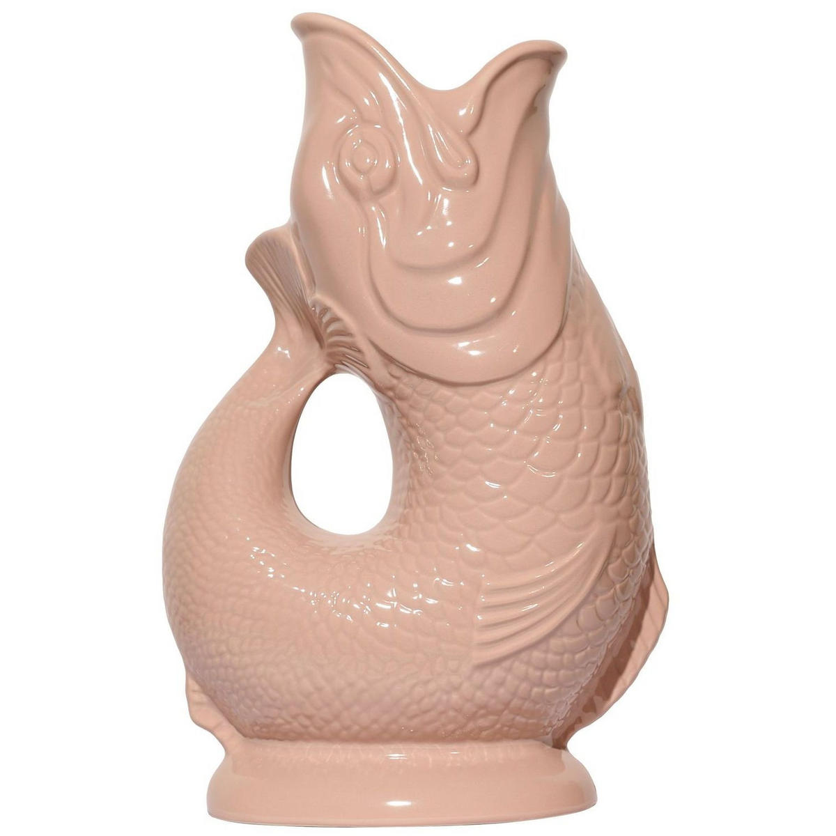 KARAFFE mit „Gluck-Gluck“-Geräusch 27,5/17/9,5 cm - Cappuccino, Keramik (1.2L) - Gluckigluck