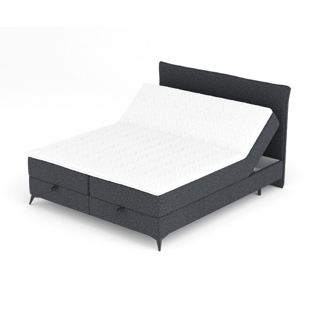 Thumbnail - Maison de Reve Boxbett, Schwarz, Textil, H3, Höhe ca. 17 cm, 200x200 cm, Oeko-Tex® Standard 100, FSC 100%, Made in EU, S...