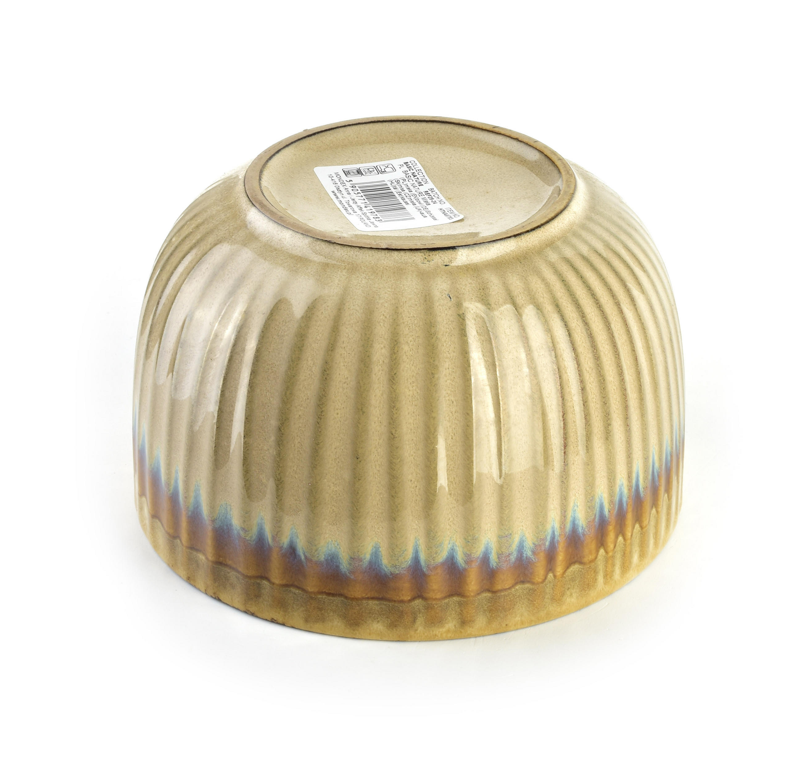 SCHALE Basic Nature Beige Braun 15.5/15.5/9.5 cm Keramik - Beige/Braun, Keramik (15.5cm) - Mondex
