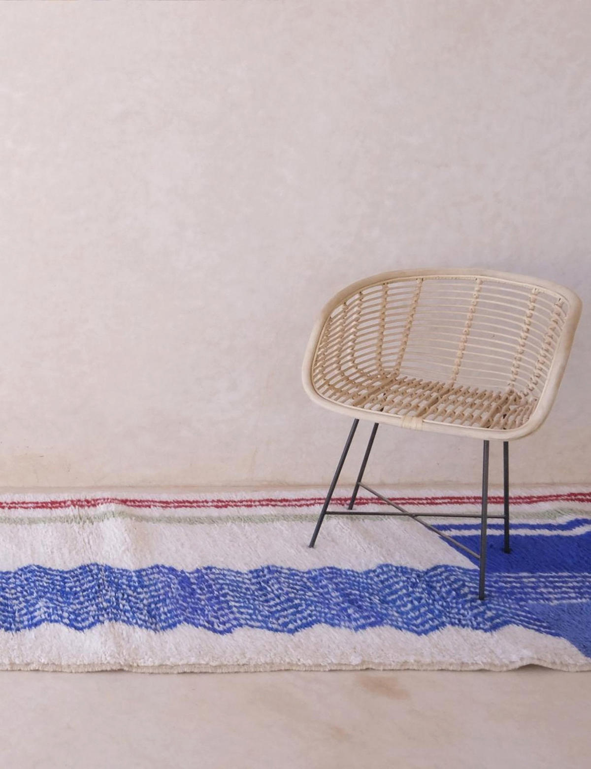 BERBERTEPPICH aus reiner Wolle 100x 552 cm - Multicolor, Naturmaterialien (100/552cm) - AFK Living