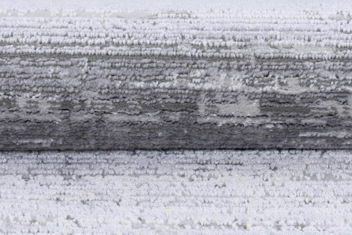 TEPPICH COMO Grau 160/230 cm - Grau, Kunststoff (160/230cm) - Tapiso