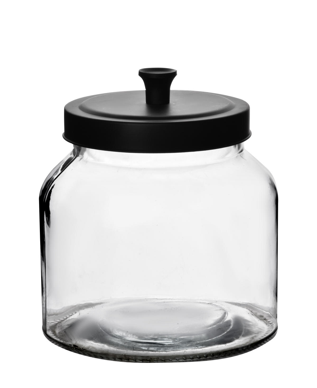 VORRATSGLÄSER Basic Kitchen Transparent 16/16/18 cm Glas - Transparent, Glas (16/18/16cm) - Mondex