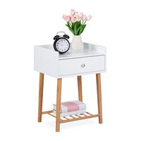 NACHTTISCH - Multicolor, Holz/Holzwerkstoff (40/55.5/35cm) - Relaxdays