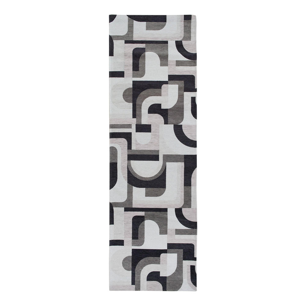 TEPPICH Saxon Beige Nuance 80/250 cm - Grau, Textil (80/250cm) - Louis De Poortere