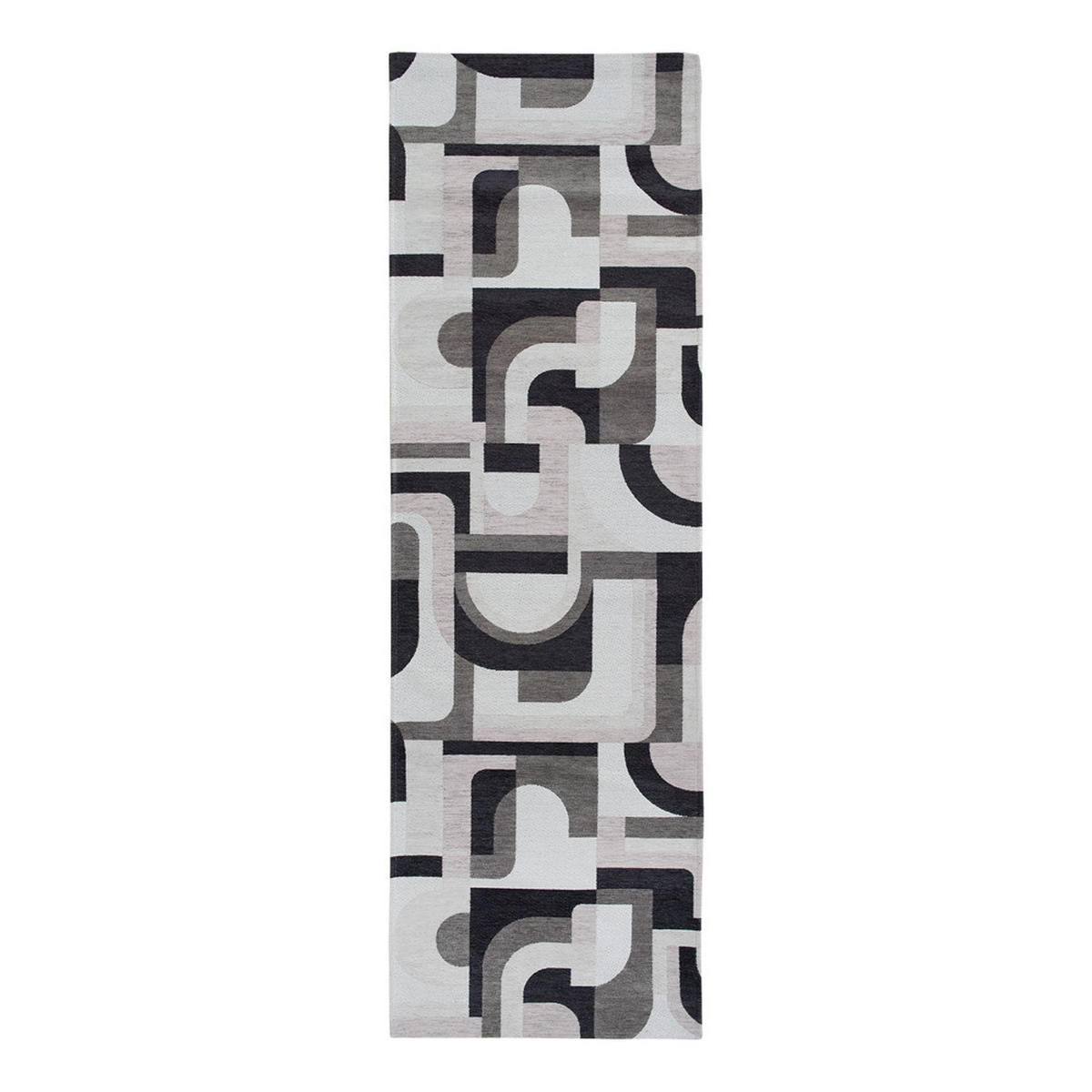 TEPPICH Saxon Beige Nuance 80/250 cm - Grau, Textil (80/250cm) - Louis De Poortere