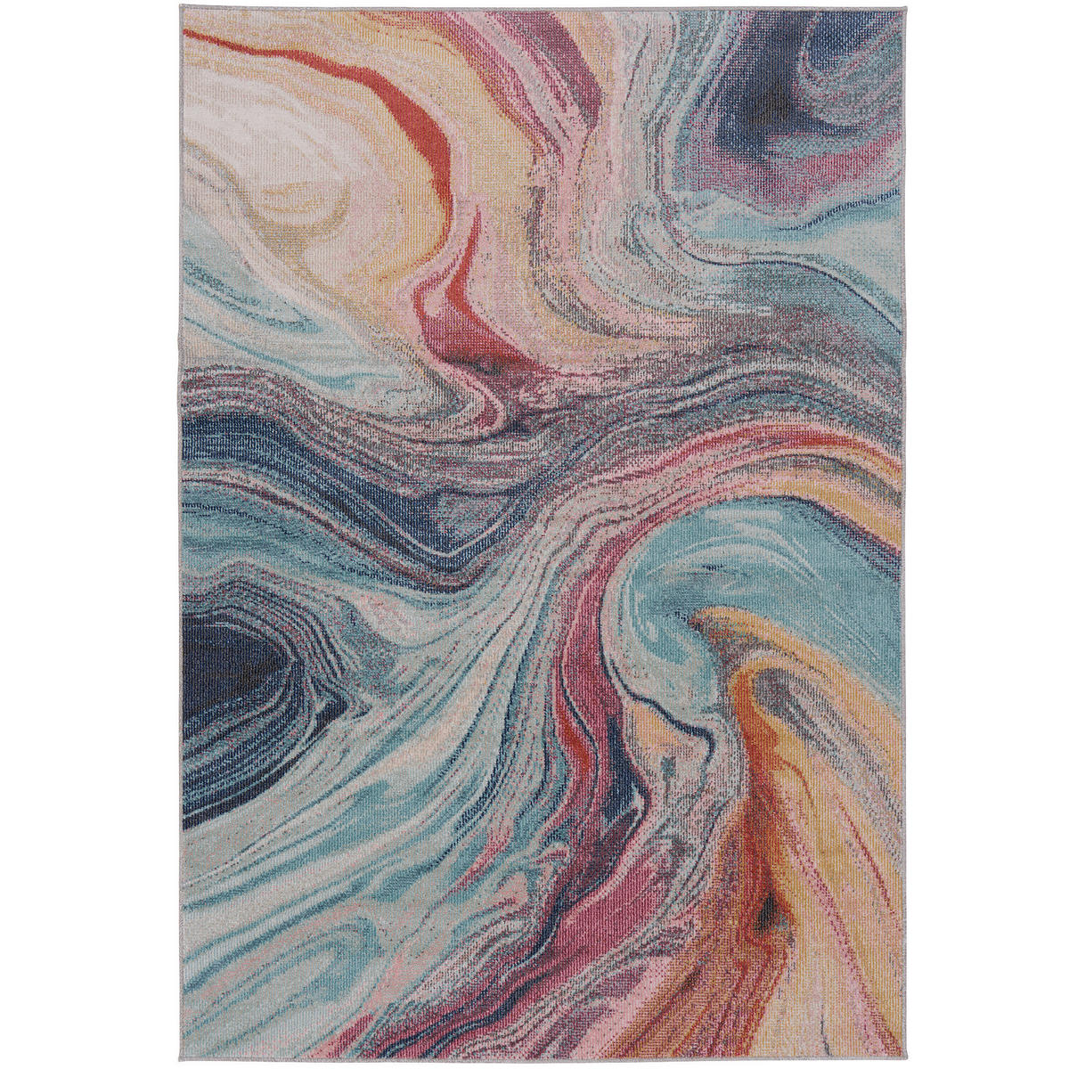 INDOOR OUTDOOR TEPPICH LAGOS VINTAGE - Multicolor, Textil (140/200cm) - Pergamon