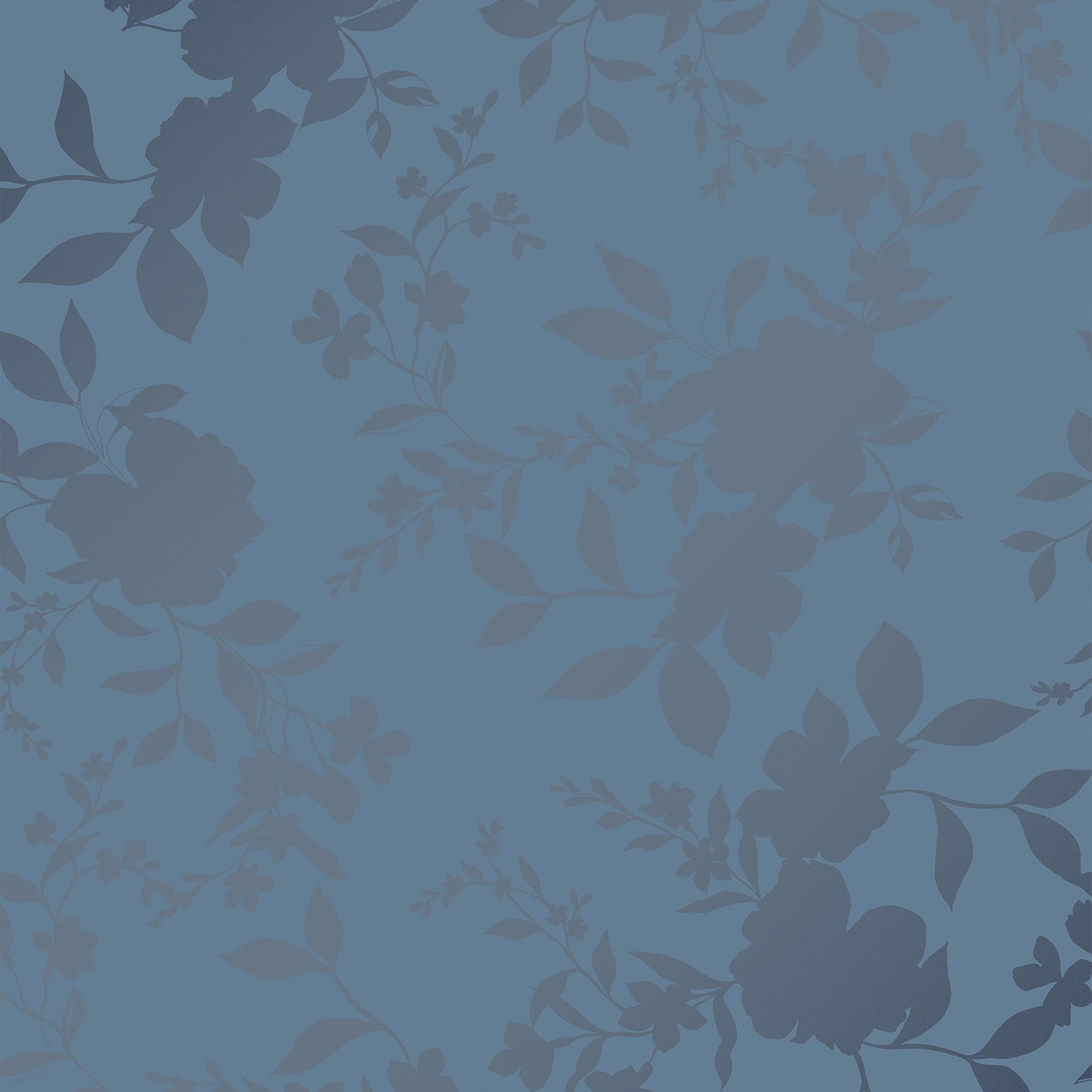 VLIESTAPETE Westbourne Mitternachtsblau | Dunkelblau | Blumen| 10mx52cm - Blau, Papier/Kunststoff (52/1000cm) - Graham & Brown