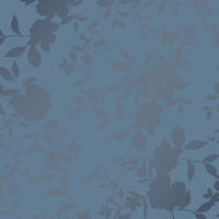 VLIESTAPETE Westbourne Mitternachtsblau | Dunkelblau | Blumen| 10mx52cm - Blau, Papier/Kunststoff (52/1000cm) - Graham & Brown