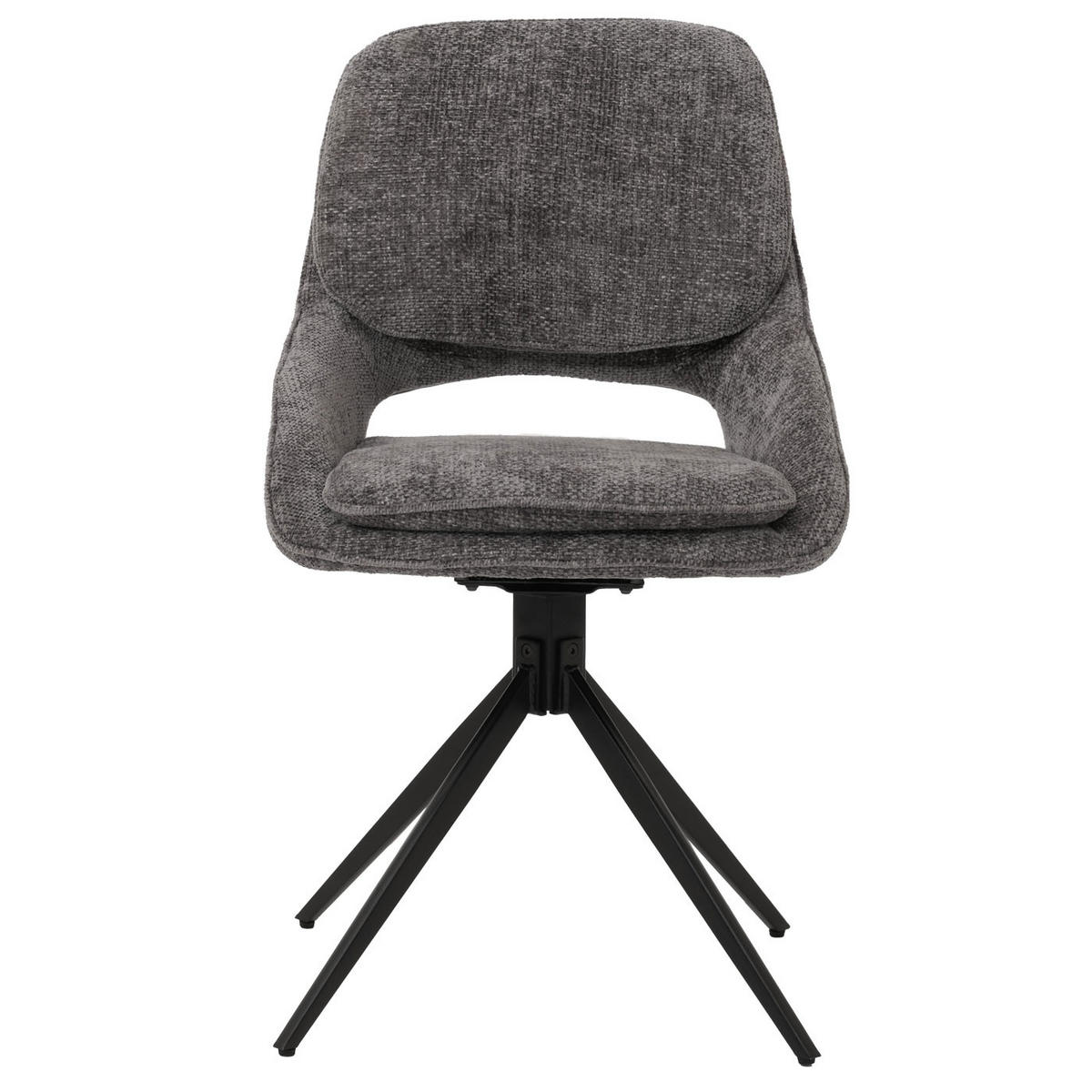 ESSZIMMERSTUHL Grau 2er-Set - Grau, Textil (55/87/55cm) - MCW