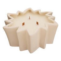 DUFTKERZE Vanille Sienna 24,5/10/25 cm - Beige, Paraffin (25cm) - Atmosphera Createur d´interieur