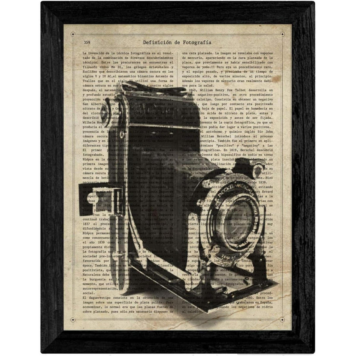 POSTER Set Mit 4 Vintage Erfindungen Größe A4 Rahmenlos - Klar, Papier (21/1/29.7cm) - Nacnic