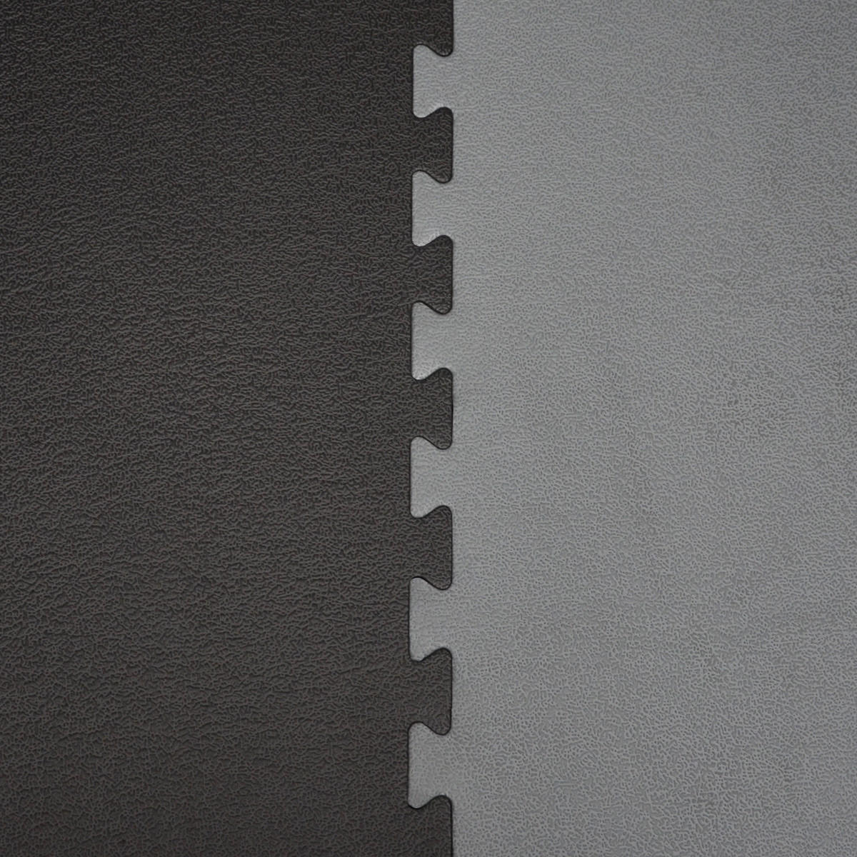 PUZZLEMATTE 90x90x2 cm, Schwarz - Schwarz, Kunststoff (90/90cm) - eyepower