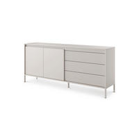 KOMMODE Senra - Weiß, Holzwerkstoff (187.1/81.4/39.5cm) - Pillovely