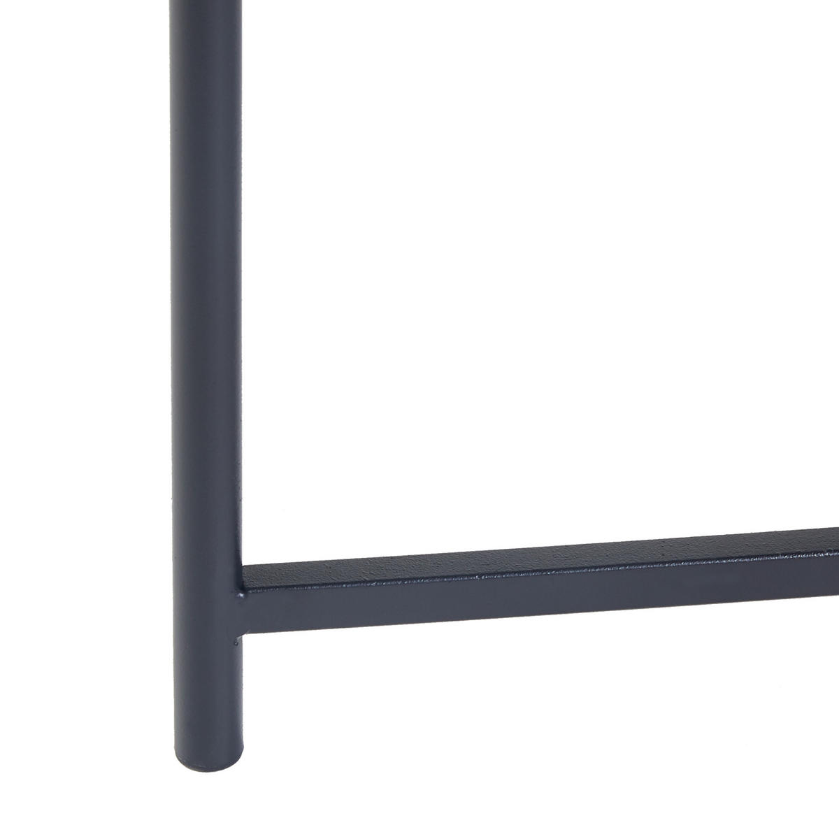 BEISTELLTISCH Sälen - Schwarz, Metall (40/40/50cm) - [en.casa]