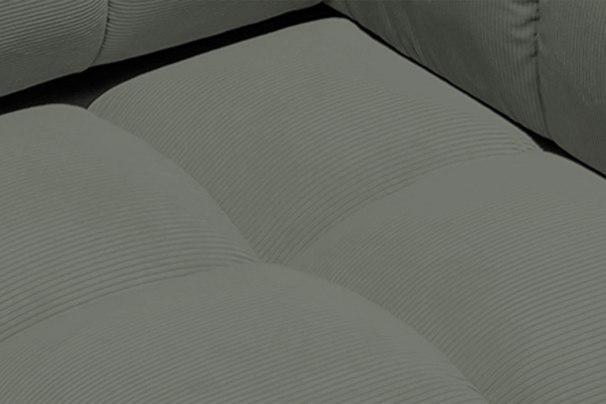 DREHSESSEL VIVIEN Grün Cord Drehbar (360°) - Schwarz/Olivgrün, Kunststoff/Textil (112/85/108cm) - KAWOLA