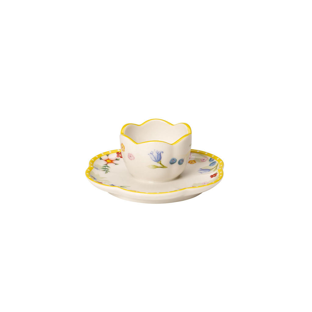 EIERBECHER Spring Awakening bunt 30 ml - Multicolor, Keramik (9.6/4.1/10.1cm) - Villeroy & Boch