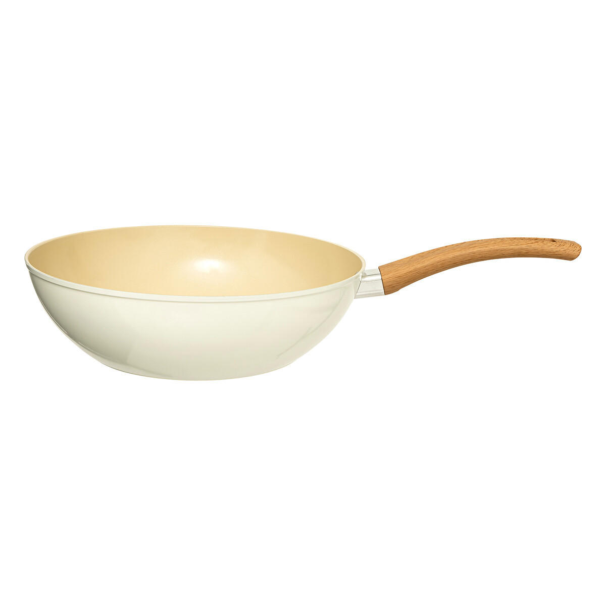 WOK Harmony Ø 28,5 cm - Beige, Metall (28.5cm) - 5five Simply Smart