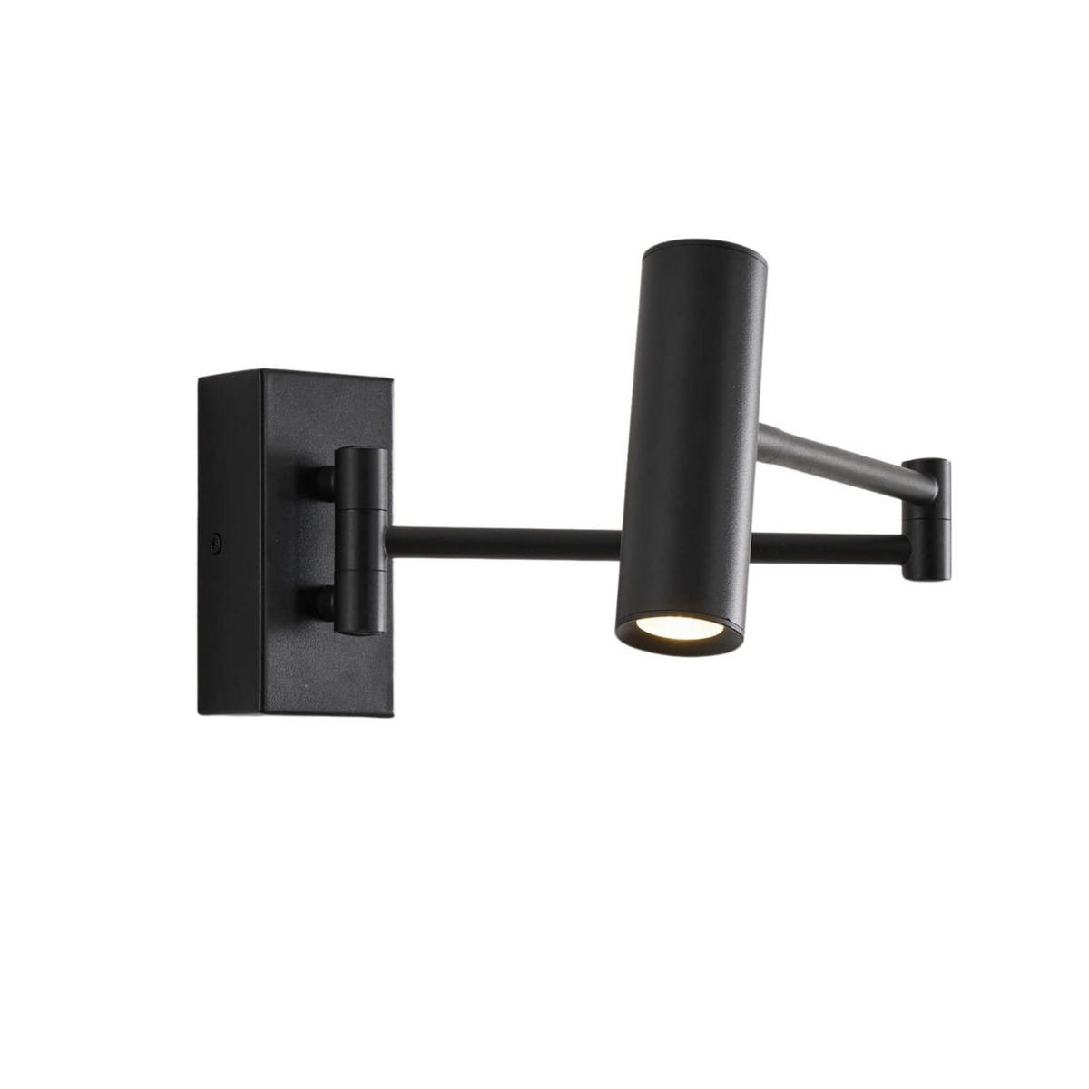 WANDLEUCHTE Rimio, Schwarz, 33cm - Schwarz, Metall (33/12/33cm) - KOSILUM