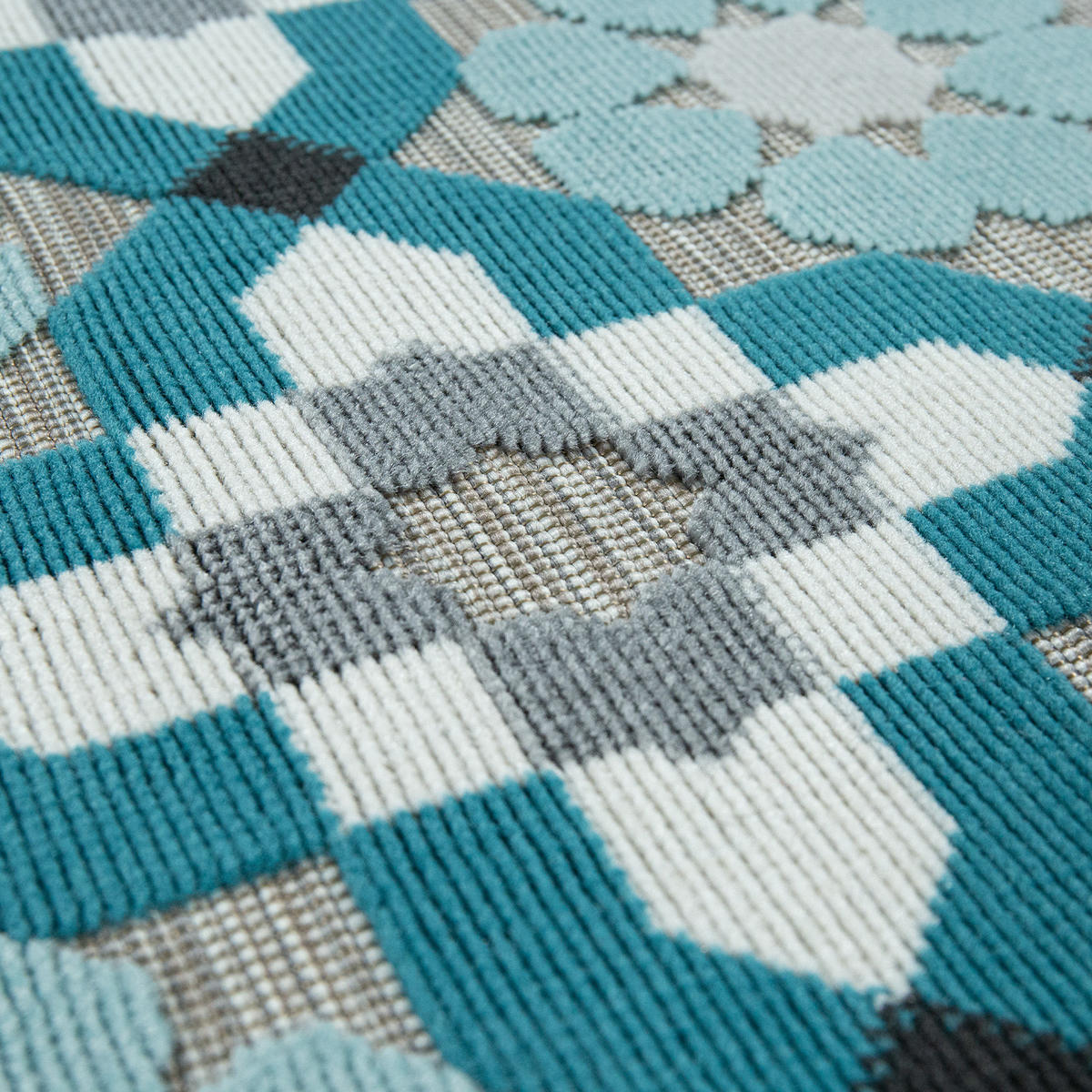 OUTDOORTEPPICH 160/230 cm Charleroi 492 - Türkis, Textil (160/230cm) - Paco Home