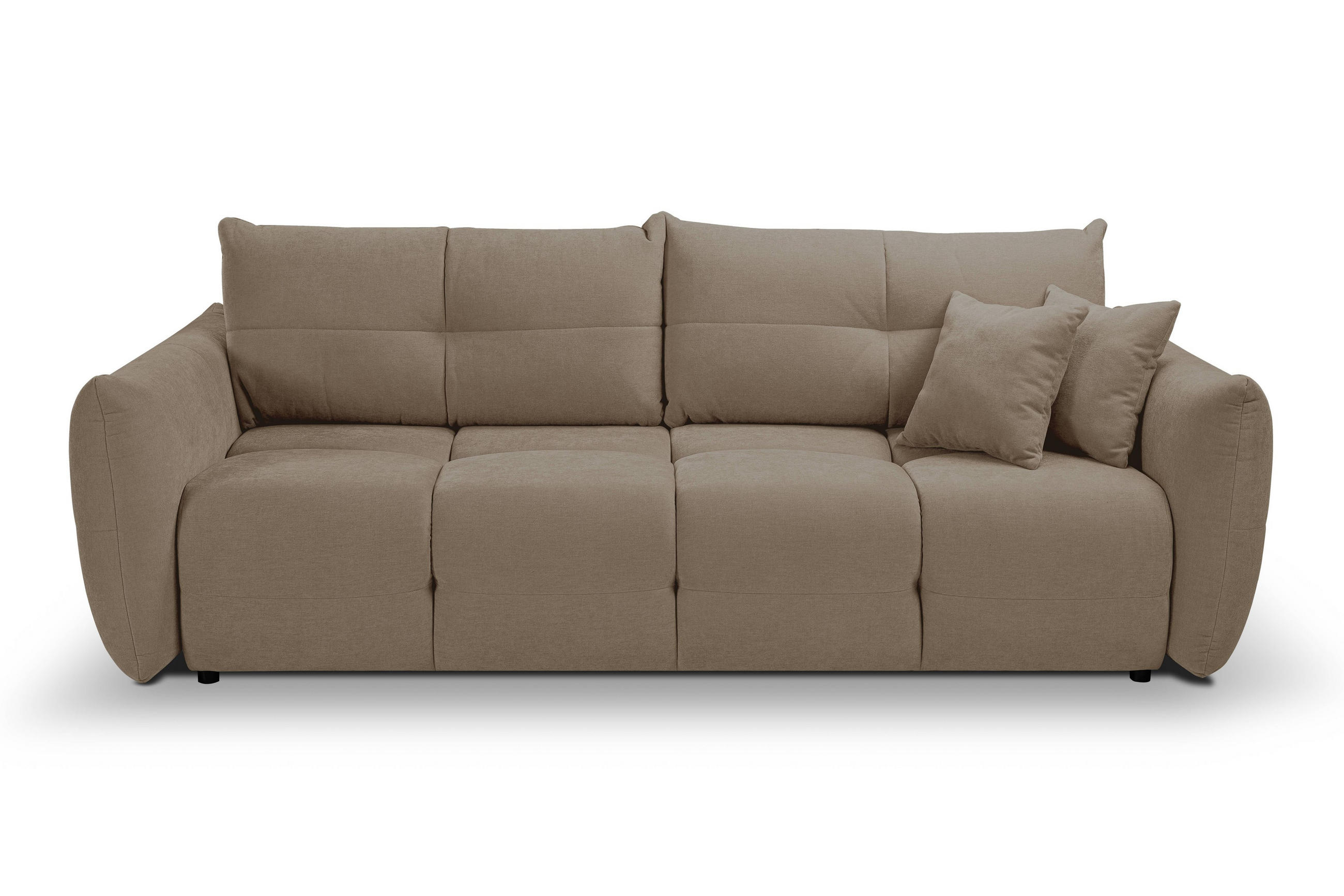 Masseno Bettsofa Beige 245x86x110 cm