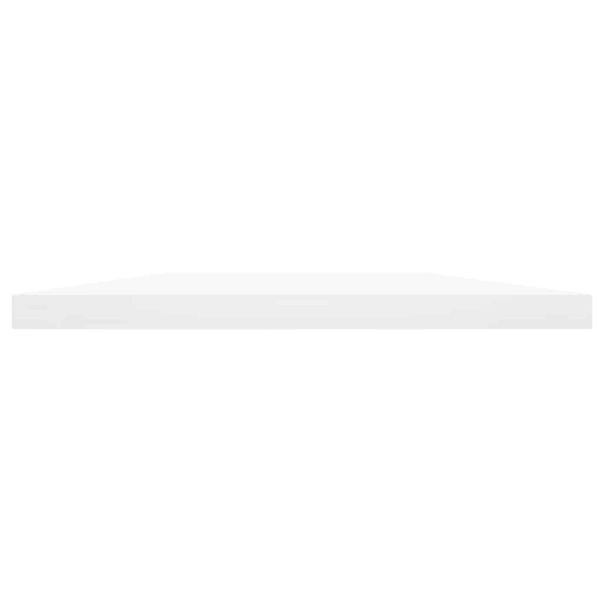 BÜCHERREGAL-BRETTER 4Er Set Weiss 40/30/1,5 Cm Holzwerkstoff - Weiß, Holzwerkstoff (30/1.5/40cm) - vidaXL