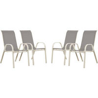 GARTENSESSEL cordoba Hellgrau - Hellgrau, Metall (75/92/53cm) - Habitat Garten